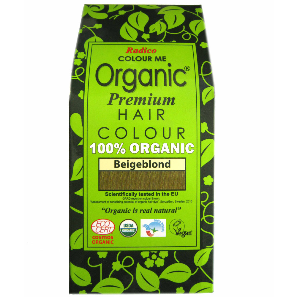 Radico Coloration Organique Blonde Beige 100 g - Radico