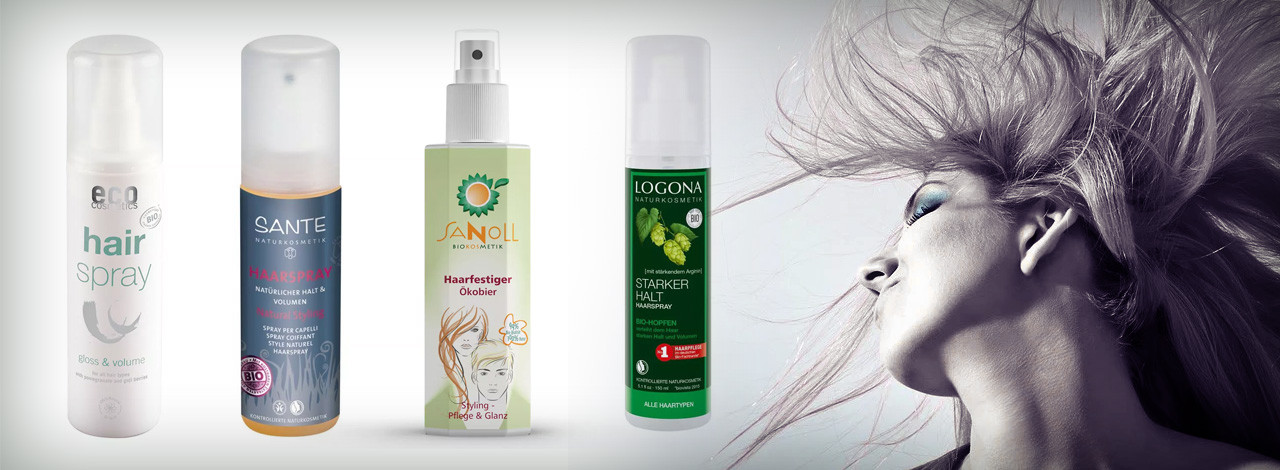 Haarstyling mit natürlichen Produkten