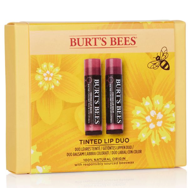 Burts Bees Tinted Lip Duo Hibisbicus & Rose