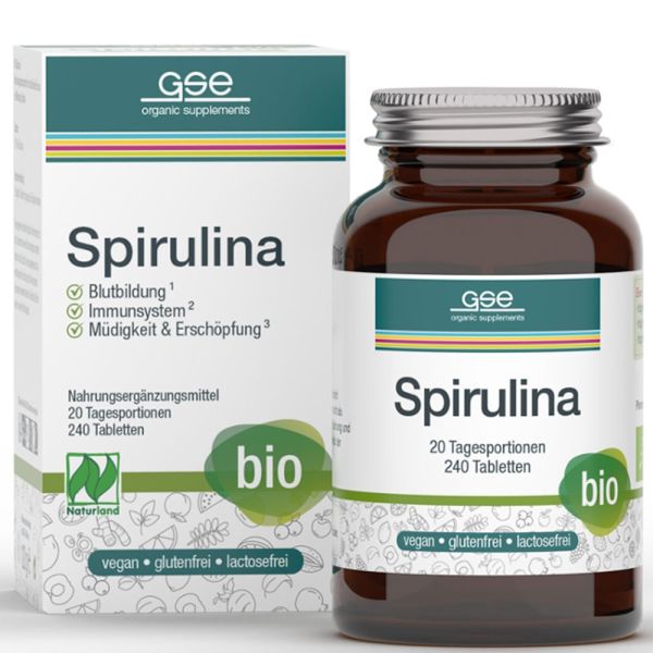 GSE Bio Spirulina Pur Tabletten 240 Stück