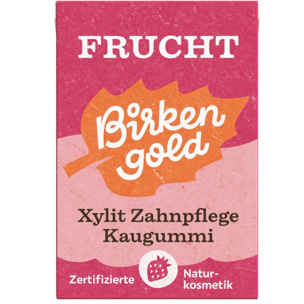 Birkengold Natur Kaugummi Frucht Birkengold Natur Kaugummi Frucht