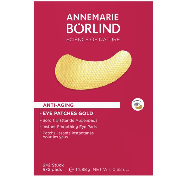ANNEMARIE BÖRLIND EYE PATCHES GOLD Sofort glättende Augenpads