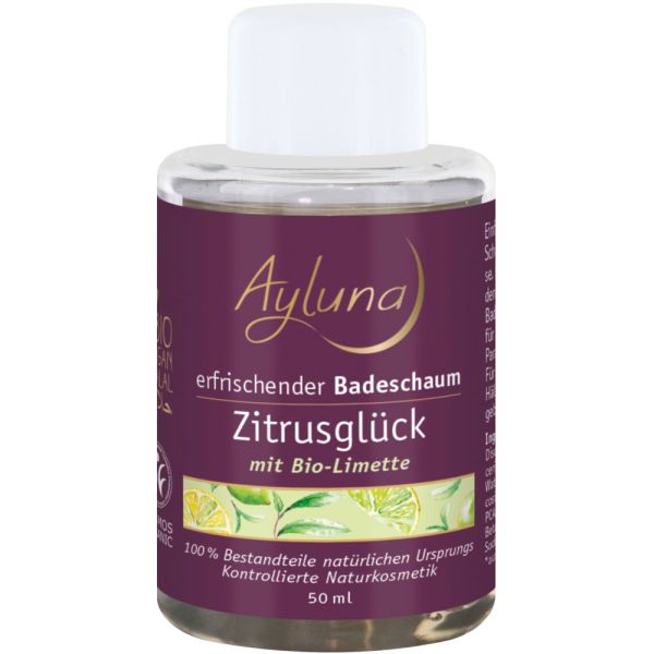 Ayluna Badeschaum Zitrusglück Reisegröße