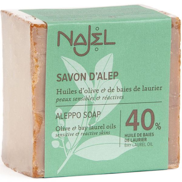 Najel Aleppo-Seife 40% Lorbeeröl