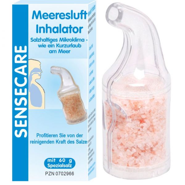 Naturgut SensecareInhalator Meeresluft mit 60g Salzgranulat