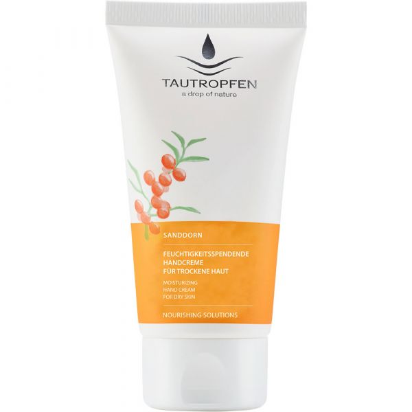 Tautropfen Sanddorn Feuchtigkeitsspendene Handcreme Tautropfen Sanddorn Feuchtigkeitsspendene Handcreme