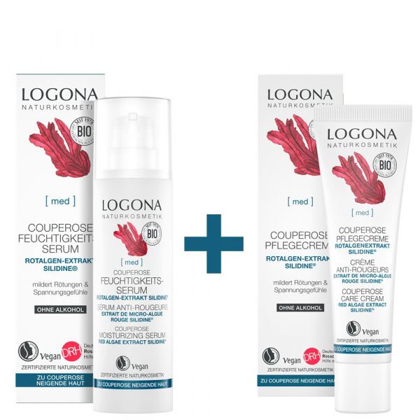 Logona Vorteilsset Couperose Feuchtigkeitsserum & Pflegecreme Logona Vorteilsset Couperose Feuchtigkeitsserum & Pflegecreme