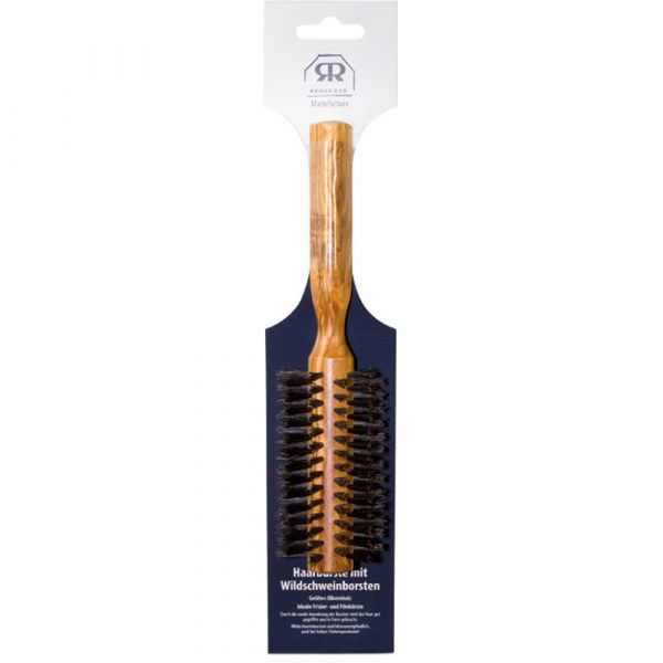 Redecker Haarbürste Olive Rund Borste