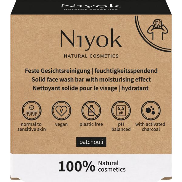 Niyok Feste Gesichtsreinigung Patchouli
