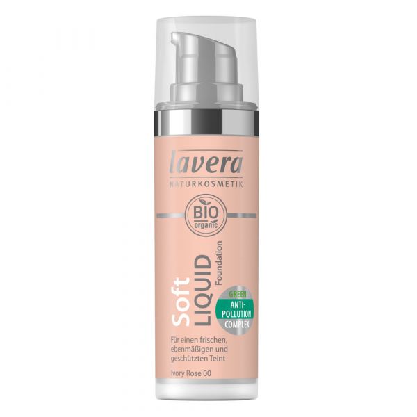 Lavera SOFT LIQUID FOUNDATION Rose 00