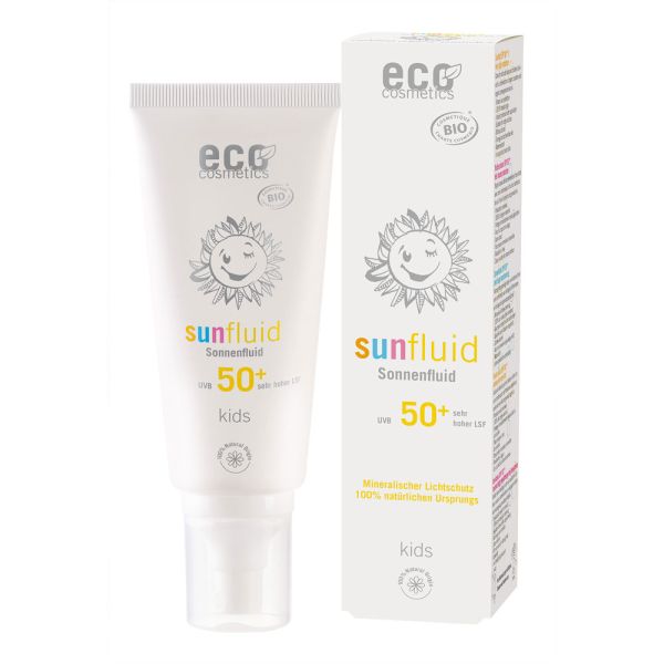 Eco Cosmetics Kids Sonnenfluid LSF 50+