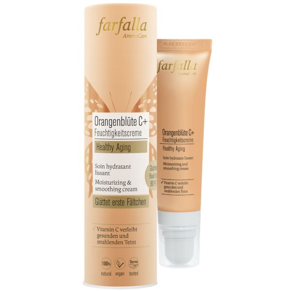 Farfalla Orangenblüte C+ Feuchtigkeitscreme Healthy Aging Farfalla Orangenblüte C+ Feuchtigkeitscreme Healthy Aging