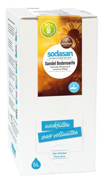 Sodasan Bodenseife Sandel 5 Liter