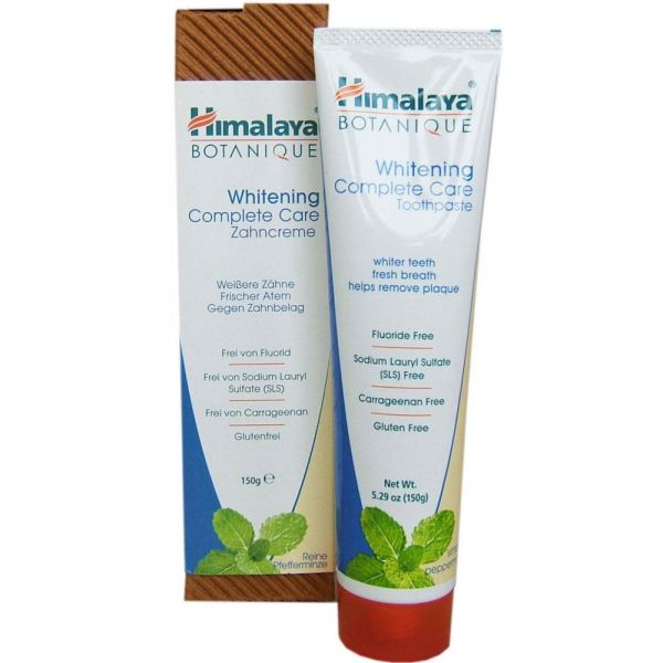 Himalaya Herbals BOTANIQUE WHITENING Complete Care Zahnpasta Pfefferminze Pur Himalaya Herbals BOTANIQUE WHITENING Complete Care Zahnpasta Pfefferminze Pur
