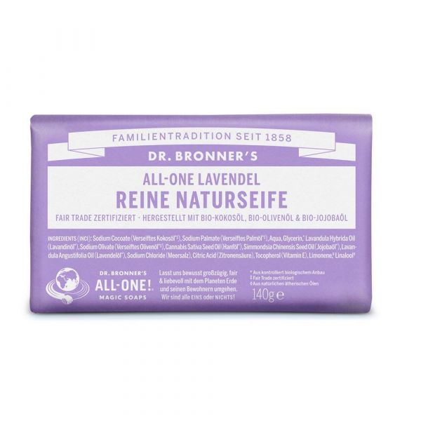 Dr. Bronners Barsoaps Lavendel