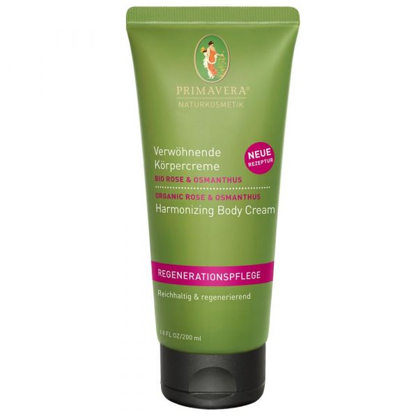 Primavera Verwöhnende Körpercreme Rose Osmanthus 200ml Primavera Verwöhnende Körpercreme Rose Osmanthus 200ml