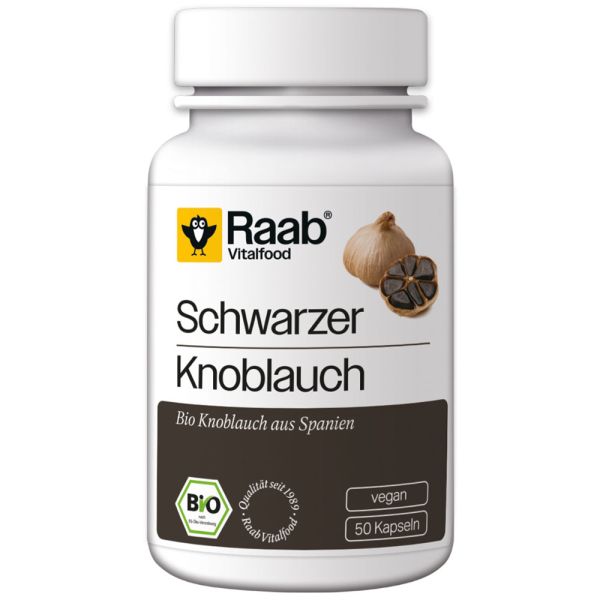 Raab Vitalfood Schwarzer Knoblauch Kapseln bio Raab Vitalfood Schwarzer Knoblauch Kapseln bio