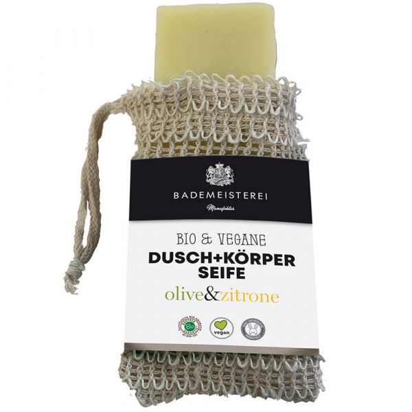 Bademeisterei Duschseife Olive Zitrone