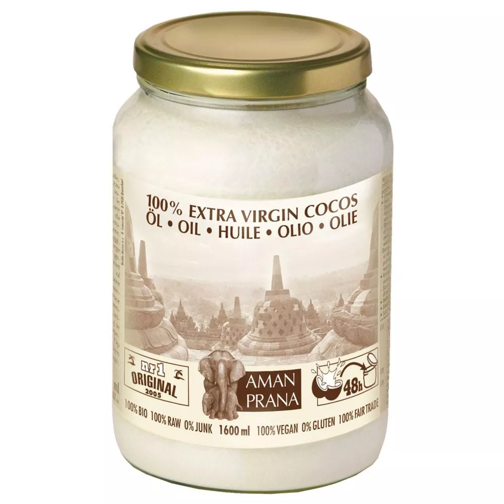 Huile de coco extra vierge Amanprana