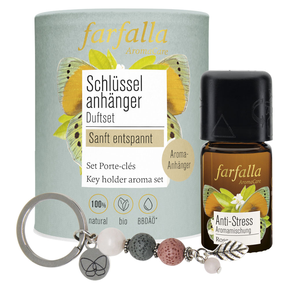 Set de parfums pour porte-clés Farfalla doucement détendu - Parfum d'intérieur