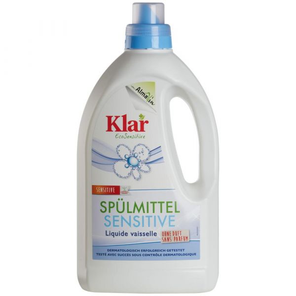 Klar Spülmittel sensitive ohne Duft 1,5 Liter