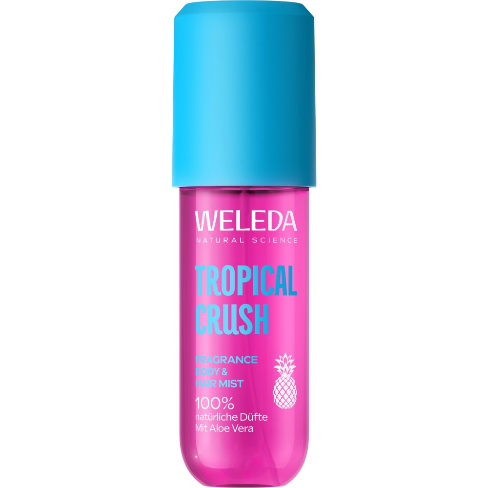 WELEDA Brume parfumée pour le corps et les cheveux Tropical Crush 95 ml - Soins du corps