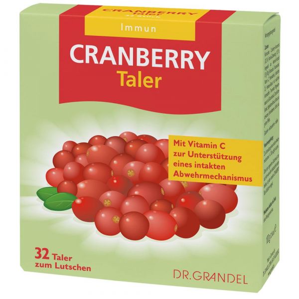 Dr. Grandel Cranberry Cerola Taler 32 Stück
