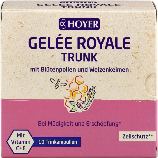 Hoyer Geleé Royale+Blütenpollen Kur