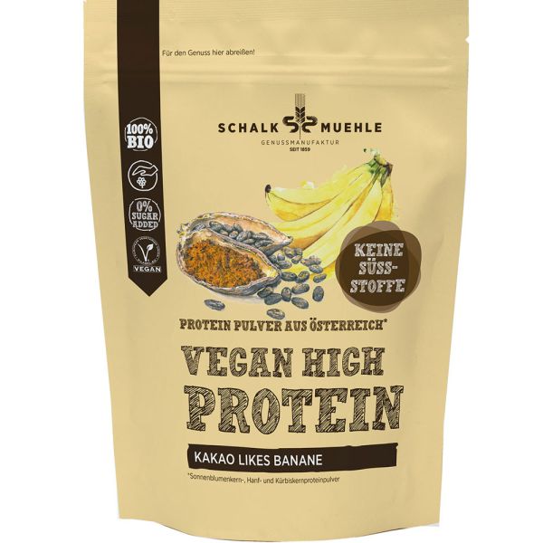 Schalk Mühle Protein Pulver Bananen Kaka