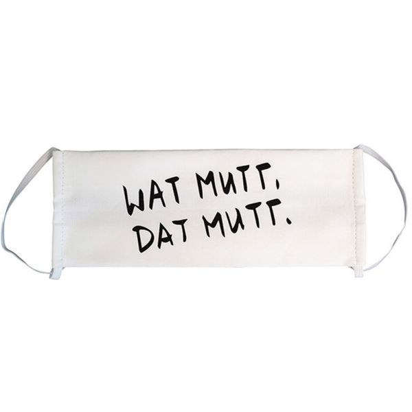 Recolution Face Mask Plissee weiß Watmutt