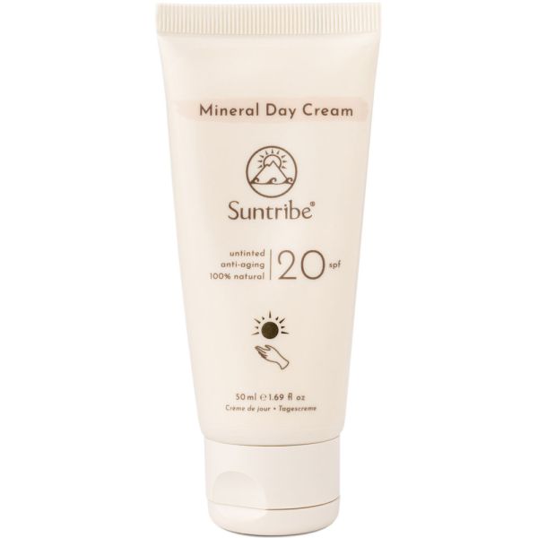 Suntribe Organic Mineral Day Cream SPF 20 Ungetönt