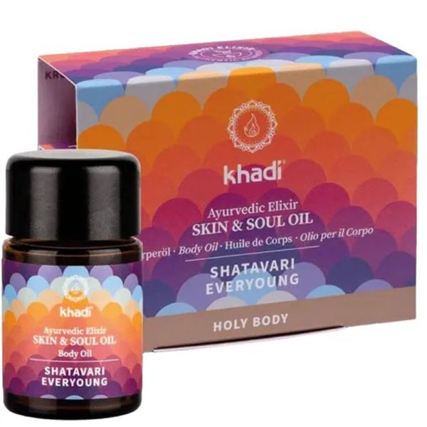 Khadi Skin & Soul Oil Holy Body Shatavari Everyoung Reisegröße