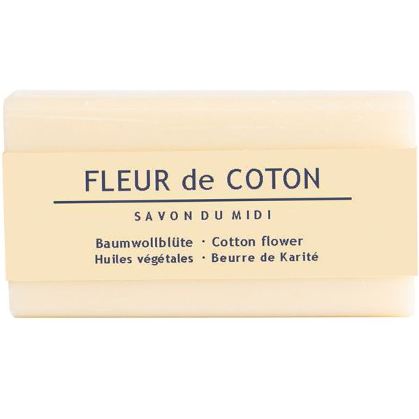 Savon Du Midi Baumwollblüte Karité-Seife Savon Du Midi Baumwollblüte Karité-Seife