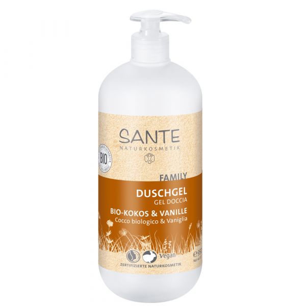 Sante Duschgel Bio-Kokos & Vanille 950ml Sante Duschgel Bio-Kokos & Vanille 950ml