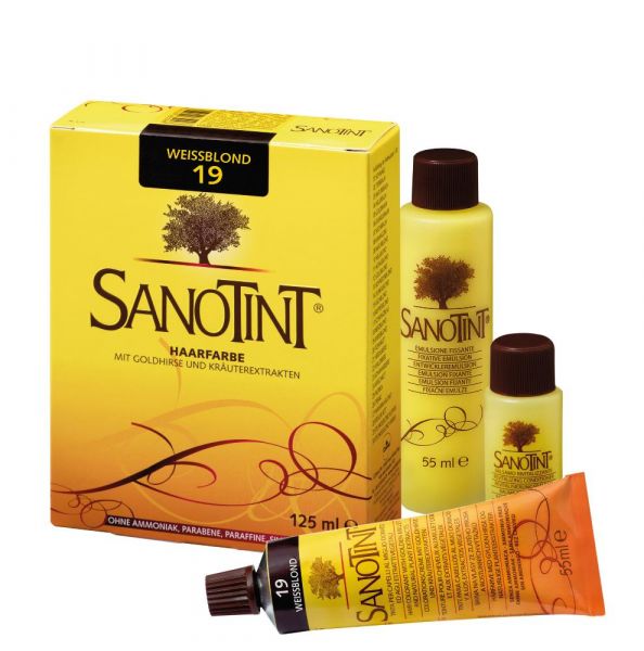 SANOTINT® Haarfarbe Weissblond Nr. 19 SANOTINT® Haarfarbe Weissblond Nr. 19