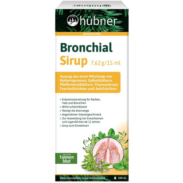Hübner Bronchial-Sirup 500ml