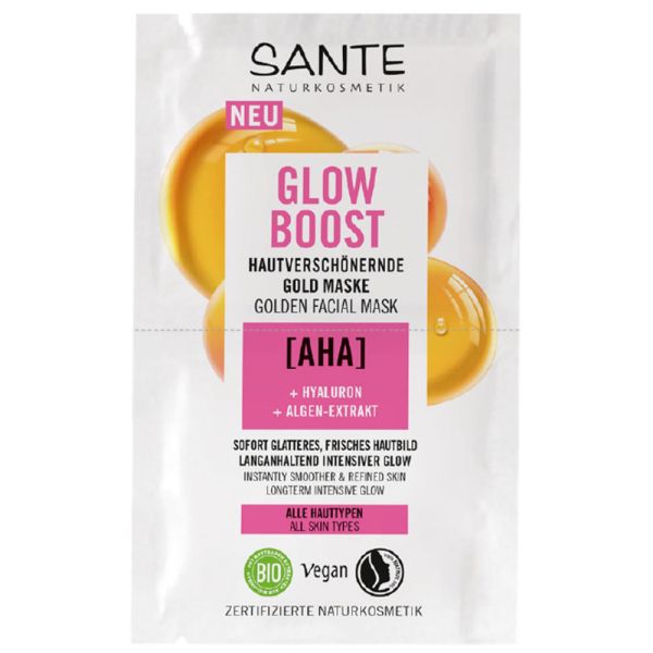 Sante Glow Boost Gold Maske