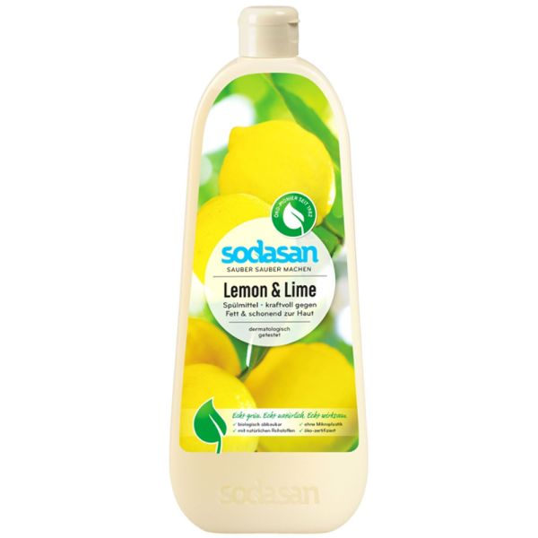 Sodasan Spülmittel Lemon 1 Liter