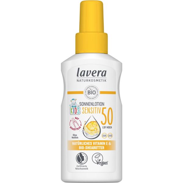 Lavera Sonnenlotion Sensitiv Kids LSF 50