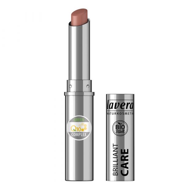 Lavera BEAUTIFUL LIPS BRILLIANT CARE Q10 Light Hazel 08