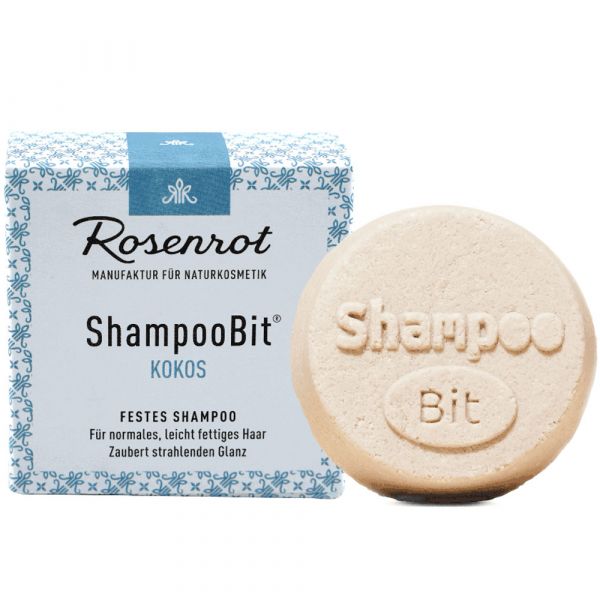 Rosenrot festes Shampoo Kokos