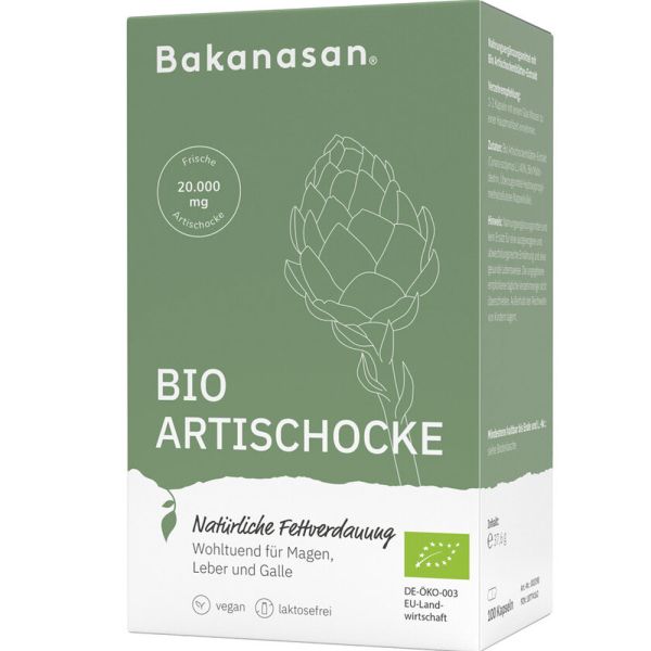 Bakanasan Bio Artischocke Kapseln