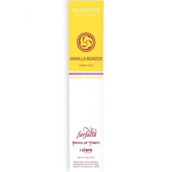 Farfalla Faircense Räucherstäbchen Vanille Benzoe Farfalla Faircense Räucherstäbchen Vanille Benzoe