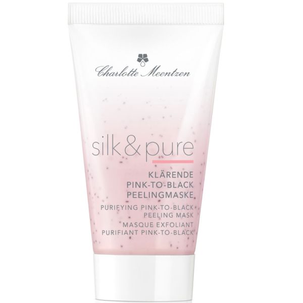 Charlotte Meentzen Silk & Pure Klärende Pink-to-Black-Peelingmaske