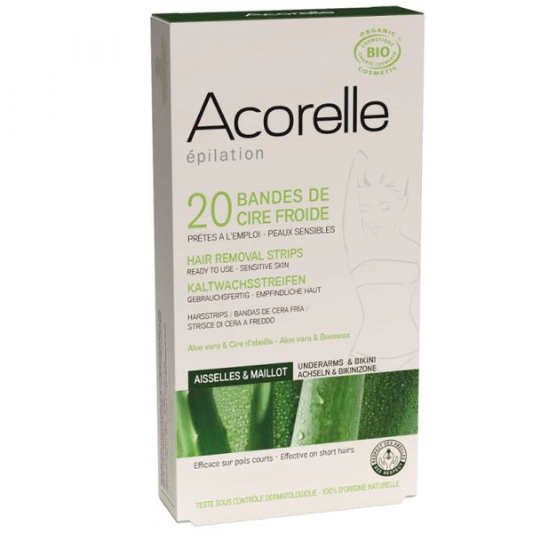 Acorelle KALTWACHSSTREIFEN BIKINIZONE UND ACHSELN Acorelle KALTWACHSSTREIFEN BIKINIZONE UND ACHSELN