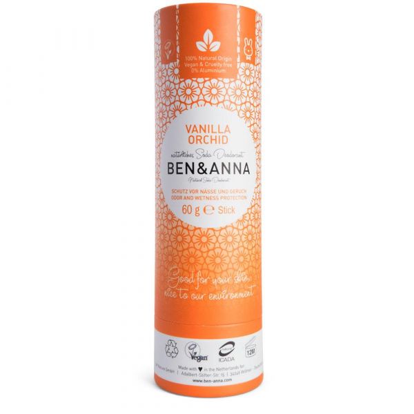 Ben & Anna Deodorant Papertube Vanilla Orchid