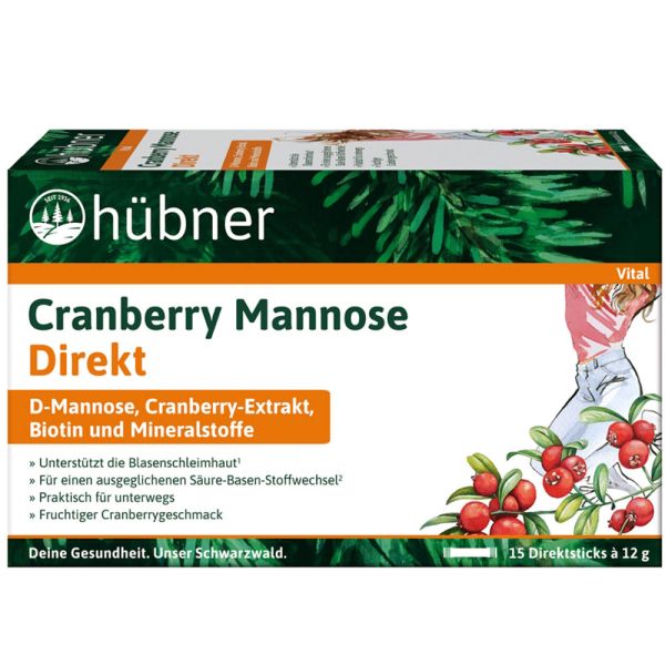 Hübner femamin® Cranberry plus Mannose