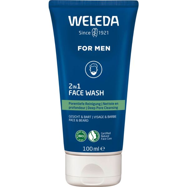 WELEDA FOR MEN 2in1 Face Wash