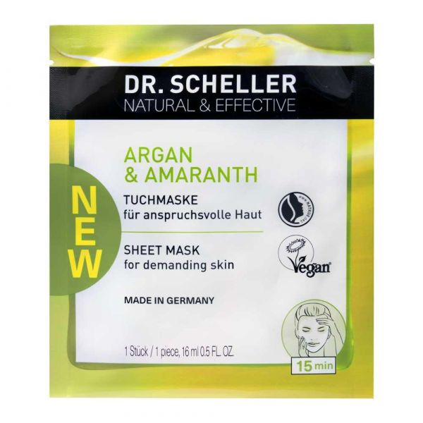 Dr. Scheller Argan & Amaranth Tuchmaske