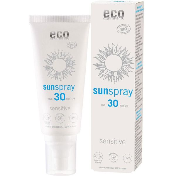 Eco Cosmetics Sonnenspray LSF 30 sensitive